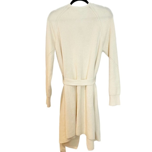 Rag & Bone Amy Cardigan Ribbed Open Front Belted Long Sweater Women's Size M NWT - Picture 6 of 10